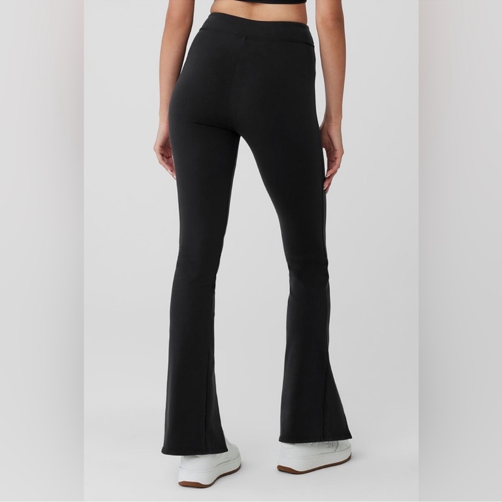 ALO Yoga Black Leggings High-Rise Stretch - Picture 2 of 2